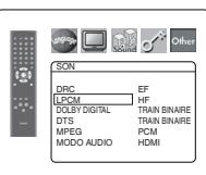 DENON DVD-1740 - MODO AUDIO (défaut : HDMI) - 2