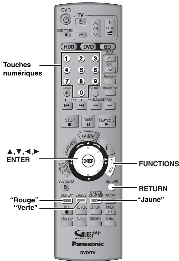 PANASONIC DMR-EH60 - Pour annuler le verrou infantile - 2