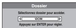 PANASONIC DMR-EH60 - Pour sélectionner les images d'un autre dossier - 3