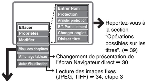 PANASONIC DMR-EH60 - Appuyez sur [, ] pour choisir l'opération voulue, puis appuyez sur [ENTER]. - 1