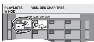 PANASONIC DMR-EH60 - Montage et lecture de listes de lecture/chapitres - 3