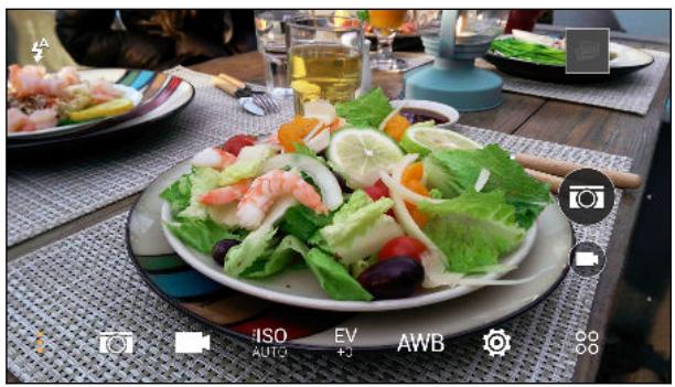 HTC OME M9 - Écran de l'appareil photo - 1