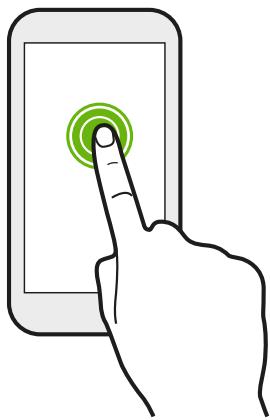 HTC OME M9 - Appuyer et maintenir - 1