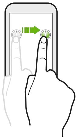 HTC OME M9 - Faire glisser - 1