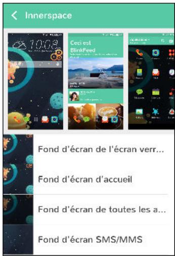HTC OME M9 - Combiner des thèmes - 2