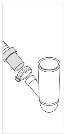 HISENSE HS642C60X - Branchement à la canalisation des eaux usées - 4