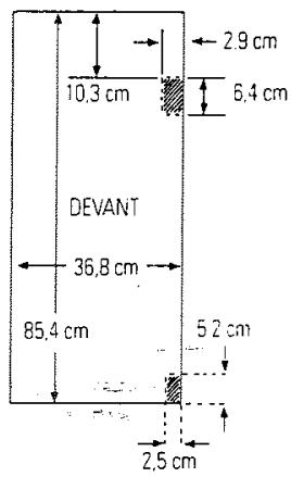 GENERAL ELECTRIC PIG 23 MIMHFB - Dimensions pour les panneaux de bois sur mesure - 5