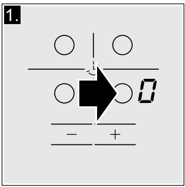 BOSCH PIX631B17E - Kochstufe auswählen - 1