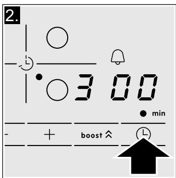 BOSCH PIX631B17E - Programmeren van de kooktijd. - 1