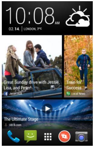 HTC DESIRE 516 DUAL WH - Votre écran d'accueil dynamique - 2