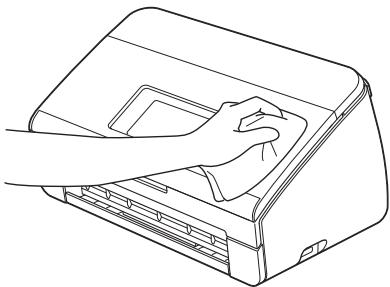 BROTHER ADS-2100E - Nettoyage de l'extérieur de l'appareil - 1