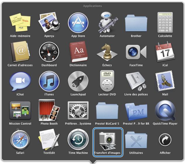 Applications Aide-mémoire Aperçu App Store Automator Brother Calculatete Carnet d'adresses Dashboard Dictionnaire Échecs FaceTime iCal iChat iTunes Launchpad Lecteur DVD Livre des polices Mail Mission Control Photo Booth Préféren...Système Presto! BizCard 5 Presto! P...9 for BR QuickTime Player Safari TextEdit Time Machine Transfert d'images Utilitaires Afficher