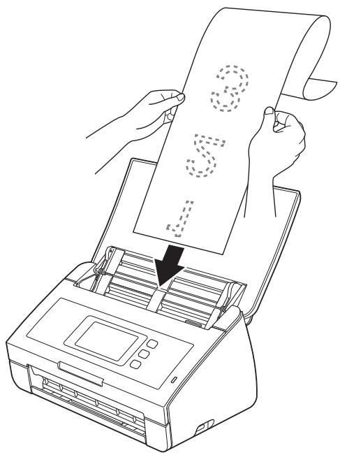 BROTHER ADS-2100E - Documents plus longs que le format A4 - 2