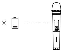 HISENSE MINIPARTY ROCKER ONE - Low battery prompt. - 1