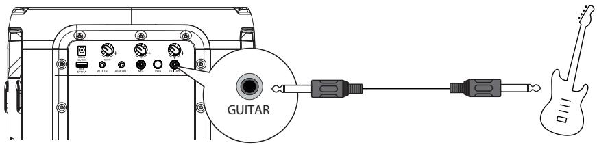 HISENSE MINIPARTY ROCKER ONE - Tomada GUITARRA - 1