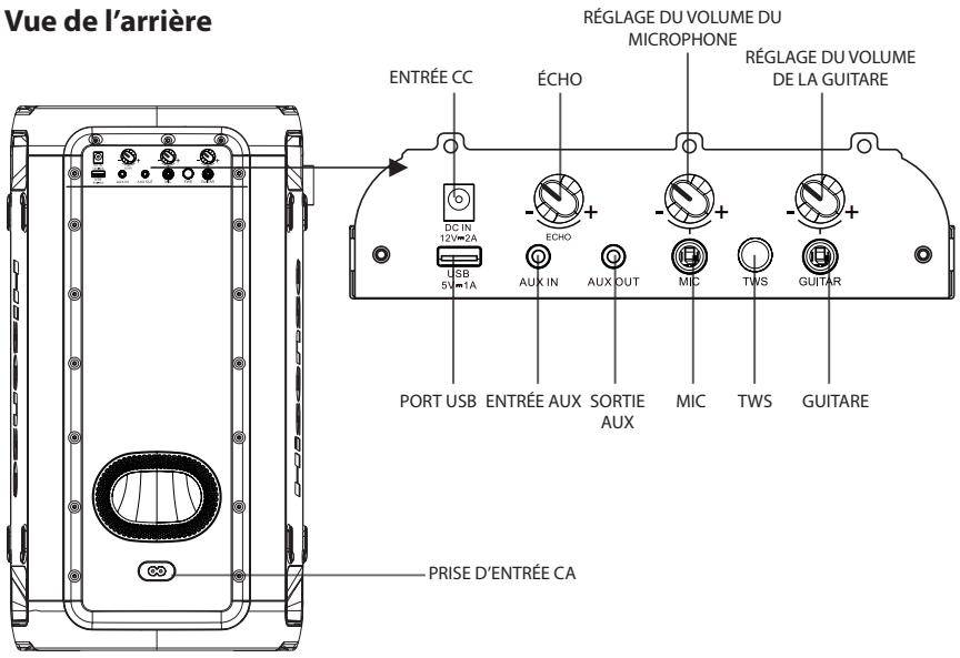 HISENSE MINIPARTY ROCKER ONE - Diagramme du produit - 1