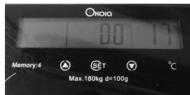 OKOTA PESPE GS40 NOIR - Mesure de poids seule - 2