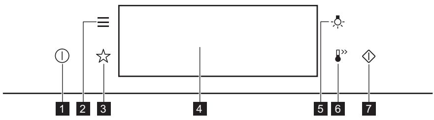 ELECTROLUX EVL8E08X - Panel de mandos - 1