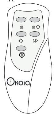 OKOIA MIST15 - Télécommande - 1