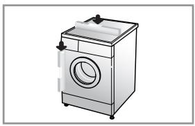 LG-GOLDSTAR WD-485TP - Réglage de niveau - 1