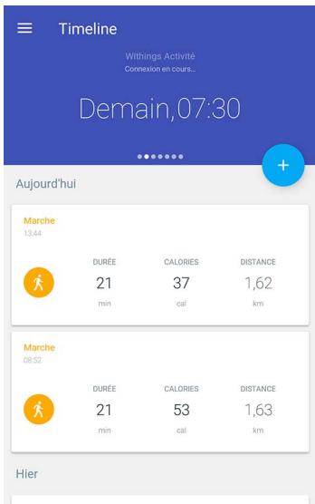 WITHINGS NOIR - Désactiver l'alarme - 1