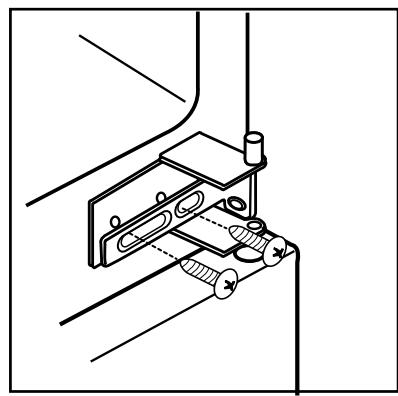 BRANDT DB 2750 E - Instructions pour l'encastrement réversibilité des portes - 3