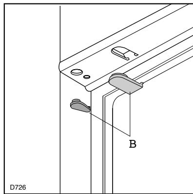 BRANDT DB 2750 E - Dimensions de la niche - 6