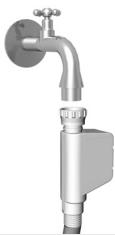 GORENJE WA72145BK - Branchement du flexible d'alimentation en eau - 3