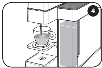 ILLY Y5 SATIN/6739 - EINSTELLUNG DER KAFFEEMenge IN DER TASSE - 4