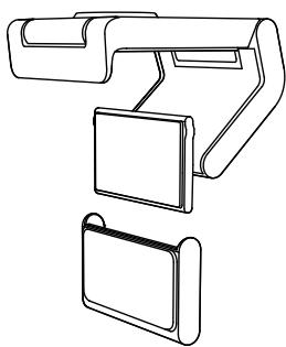 LOGITECH MX Brio - (선택 사항) 마이크로 흡입 패드 없이 배치 - 1