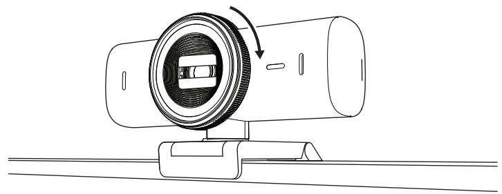 LOGITECH MX Brio - STEP 5: CONNECT THE WEBCAM VIA USB-C &amp; GET STARTED - 2