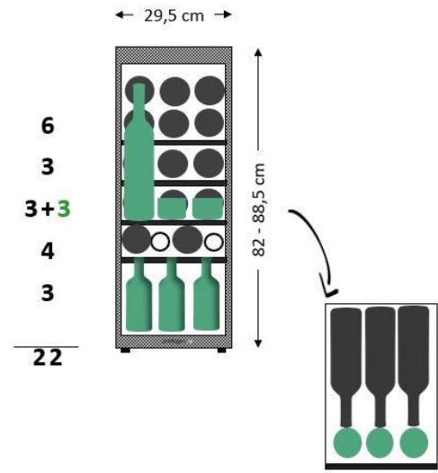 DARTY AVINTAGECAVE_A_VIN_INTEGRABLE_AVU23TB1 - Capacità pubblicitaria - 1