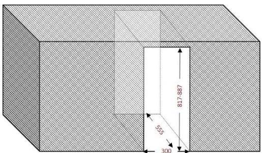 DARTY AVINTAGECAVE_A_VIN_INTEGRABLE_AVU23TB1 - Einbauschema - 1