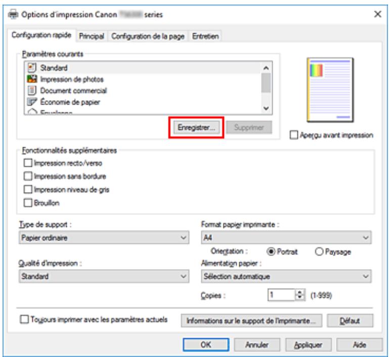 CANON TS6350A - Cliquez sur enregistrer... - 1