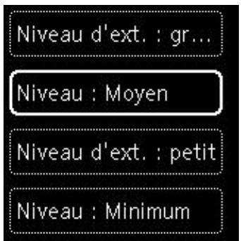 CANON TS6350A - Appliquees les paramètres. - 3