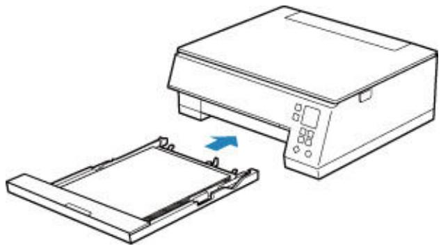 CANON TS6350A - Après le chargement du papier : - 3