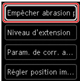 CANON TS6350A - Sélection d'un menu ou d'une option - 4