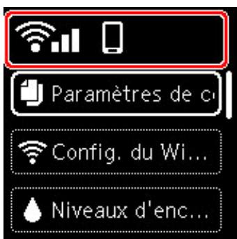 CANON TS6350A - Indication d'état du réseau - 1