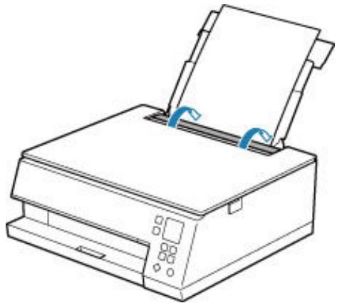 CANON TS6350A - Après le chargement du papier : - 1