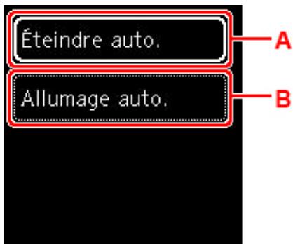 CANON TS6350A - Utilisation de la fonction économique d'énergie - 1