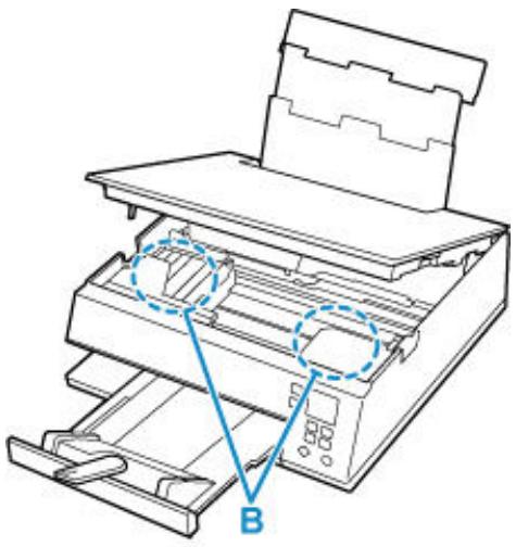 CANON TS6350A - Assurez-vous que tout le papier coince est retiré. - 1