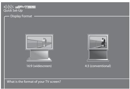 KISS DP 1100 - Sélection de l'audio - 3