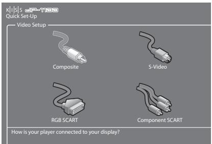 KISS DP 1100 - Sélection de l'audio - 2