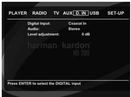 HARMAN KARDON HS-200 - Écoute du tuner en mode surround - 4