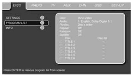 HARMAN KARDON HS-200 - Lecture programme - 2