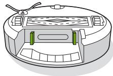 IROBOT J7558 - Reinigen der Sensoren für einen vollen Auffangbehälter - 2