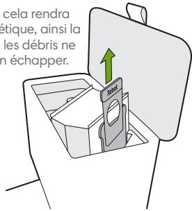 IROBOT J7558 - Remplacement du sac - 3
