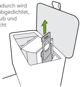 IROBOT J7558 - Austausch des Beutels - 3