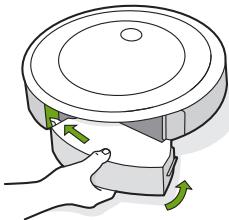 IROBOT J7558 - Opróznianie pojemnika na brud - 3