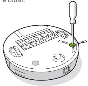 IROBOT J7558 - Cleaning the Edge-Sweeping Brush - 1